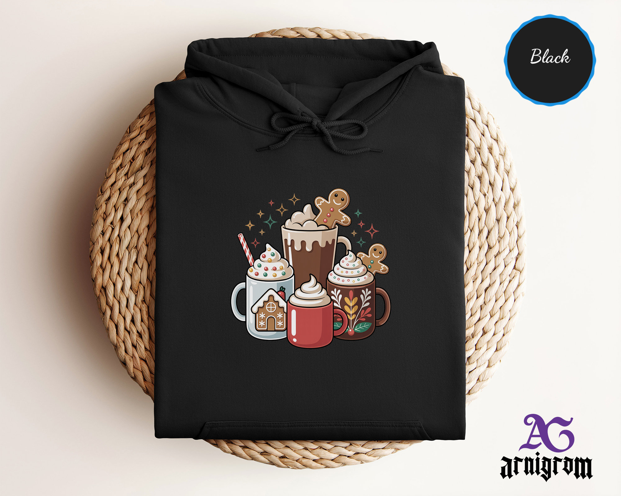 Christmas concept 4-piece drinkware set clothing
