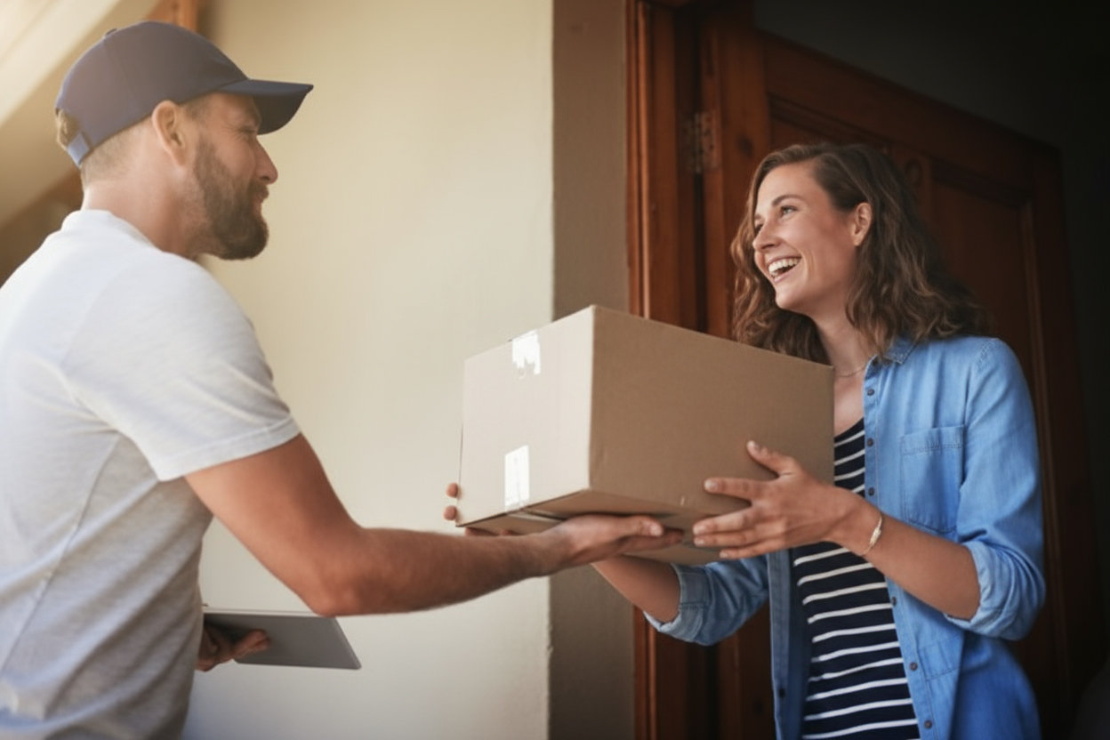 Supplier ships the item to your address​